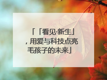 「看见·新生」，用爱与科技点亮毛孩子的未来