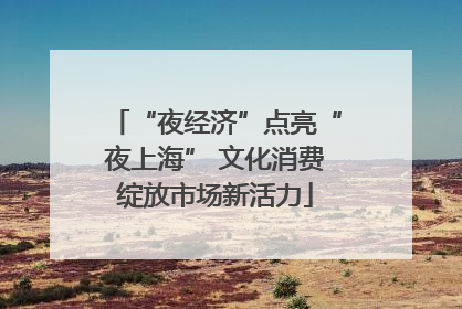 “夜经济”点亮“夜上海” 文化消费绽放市场新活力