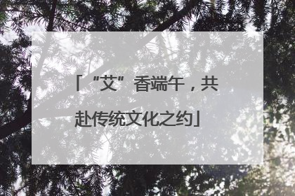 “艾”香端午，共赴传统文化之约