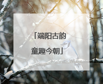 端阳古韵 童趣今朝