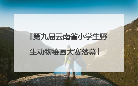 第九届云南省小学生野生动物绘画大赛落幕