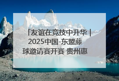 友谊在竞技中升华｜2025中国-东盟藤球邀请赛开赛 贵州惠水燃动“空中芭蕾”