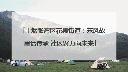 十堰张湾区花果街道：东风故里话传承 社区聚力向未来