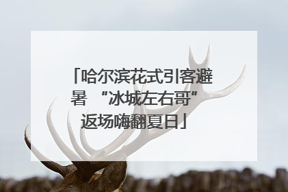 哈尔滨花式引客避暑 “冰城左右哥”返场嗨翻夏日