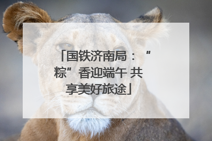 国铁济南局：“粽”香迎端午 共享美好旅途