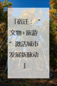 宿迁：“文物+旅游”激活城市发展新脉动