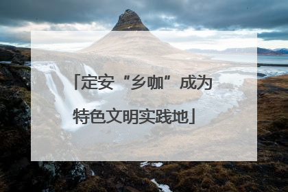定安“乡咖”成为特色文明实践地