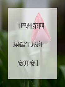 巴州第四届端午龙舟赛开赛