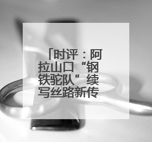 时评：阿拉山口“钢铁驼队”续写丝路新传奇