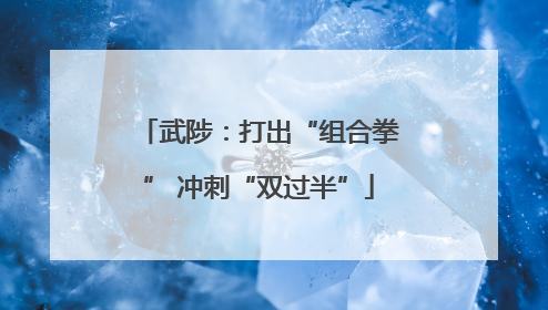 武陟：打出“组合拳” 冲刺“双过半”