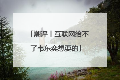 潮评丨互联网给不了韦东奕想要的