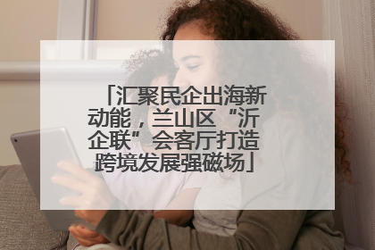 汇聚民企出海新动能，兰山区“沂企联”会客厅打造跨境发展强磁场