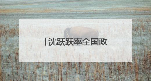 沈跃跃率全国政协视察团在吉林开展专题视察