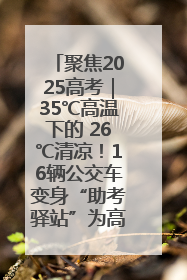 聚焦2025高考｜35℃高温下的 26℃清凉！16辆公交车变身“助考驿站”为高考护航