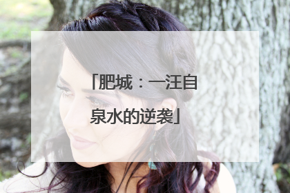 肥城：一汪自泉水的逆袭