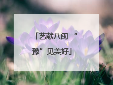 艺献八闽 “豫”见美好