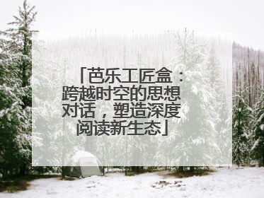 芭乐工匠盒：跨越时空的思想对话，塑造深度阅读新生态