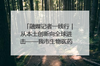 融媒记者一线行｜从本土创新向全球进击——我市生物医药产业破茧突围