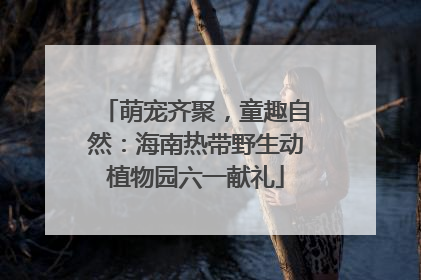 萌宠齐聚，童趣自然：海南热带野生动植物园六一献礼