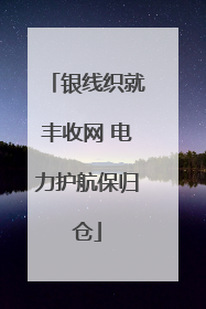银线织就丰收网 电力护航保归仓