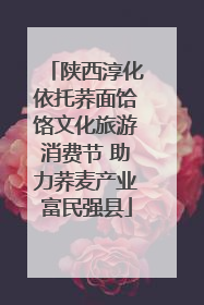 陕西淳化依托荞面饸饹文化旅游消费节 助力荞麦产业富民强县