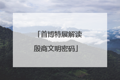 首博特展解读殷商文明密码