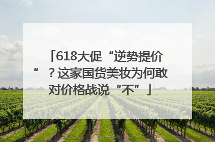 618大促“逆势提价”？这家国货美妆为何敢对价格战说“不”